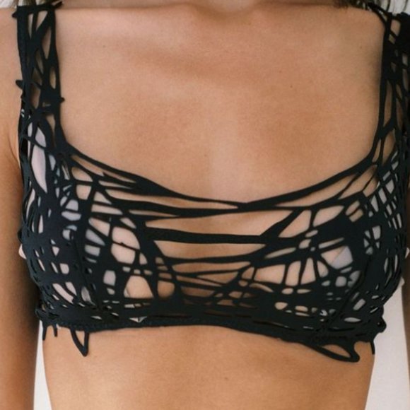 Scribble Bikini Top - Picture 2 of 5